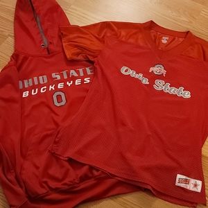 Ohio State Buckeyes Hoodie and Jersey